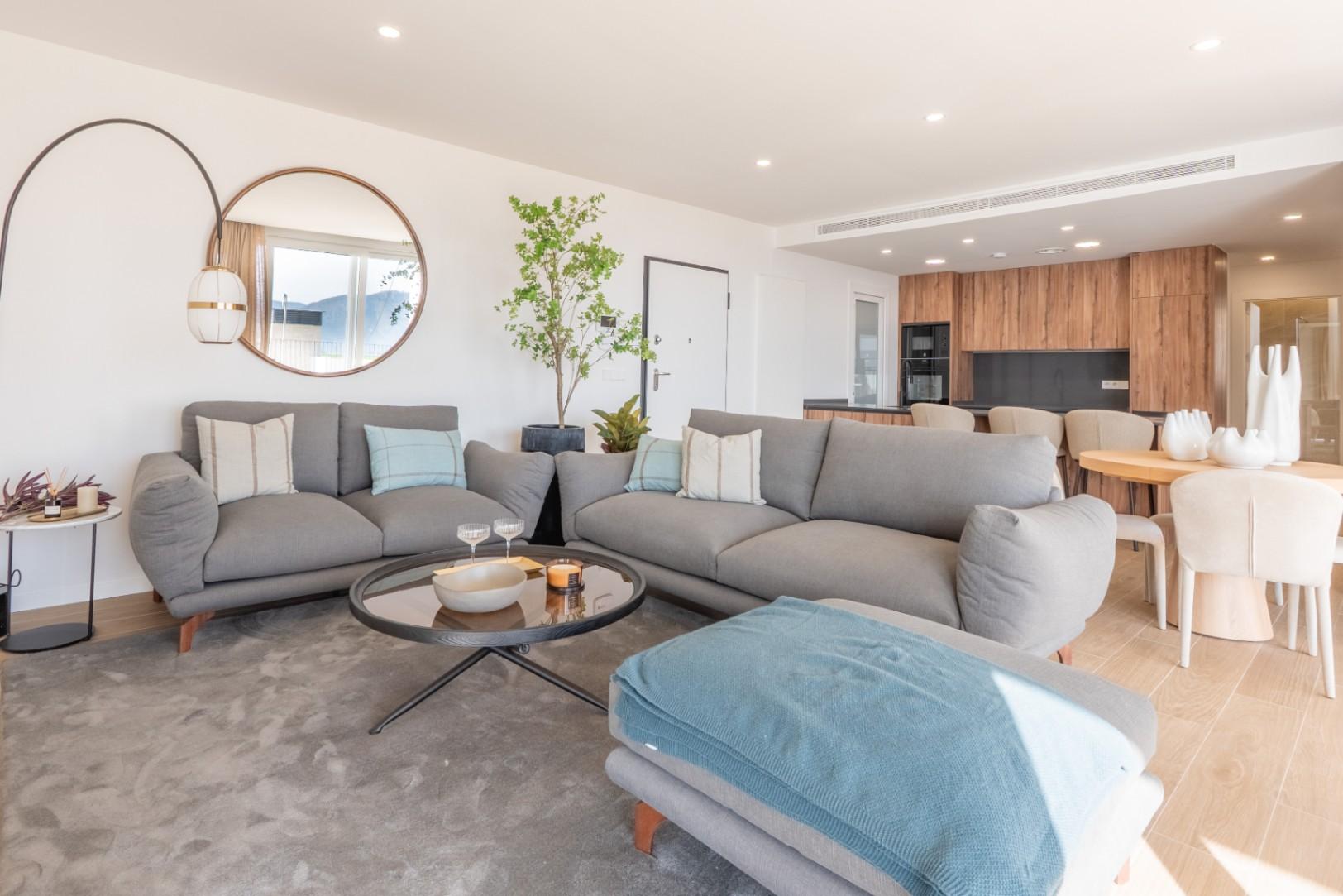 1436DA - Villa neuve de plain-pied avec piscine privée à Polop