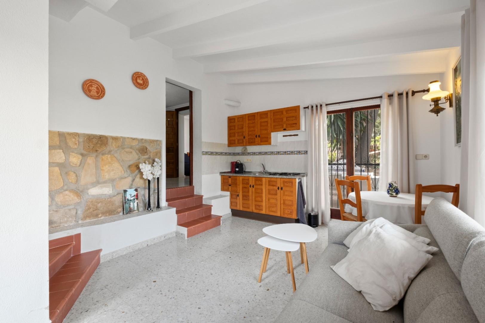 1439NS - One Story Villa with guestapartment and private pool in a quiet area of Albir,  on a short distance of towncentre.