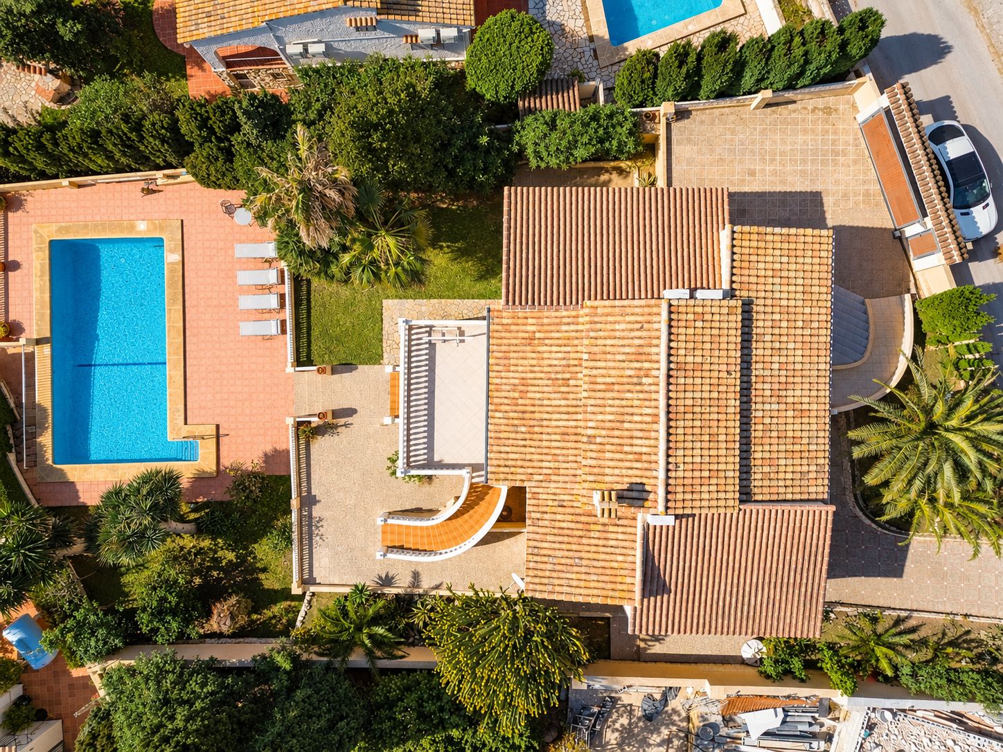12629DR - Villa avec vue sur la mer à vendre à Moraira, à distance de marche du centre.