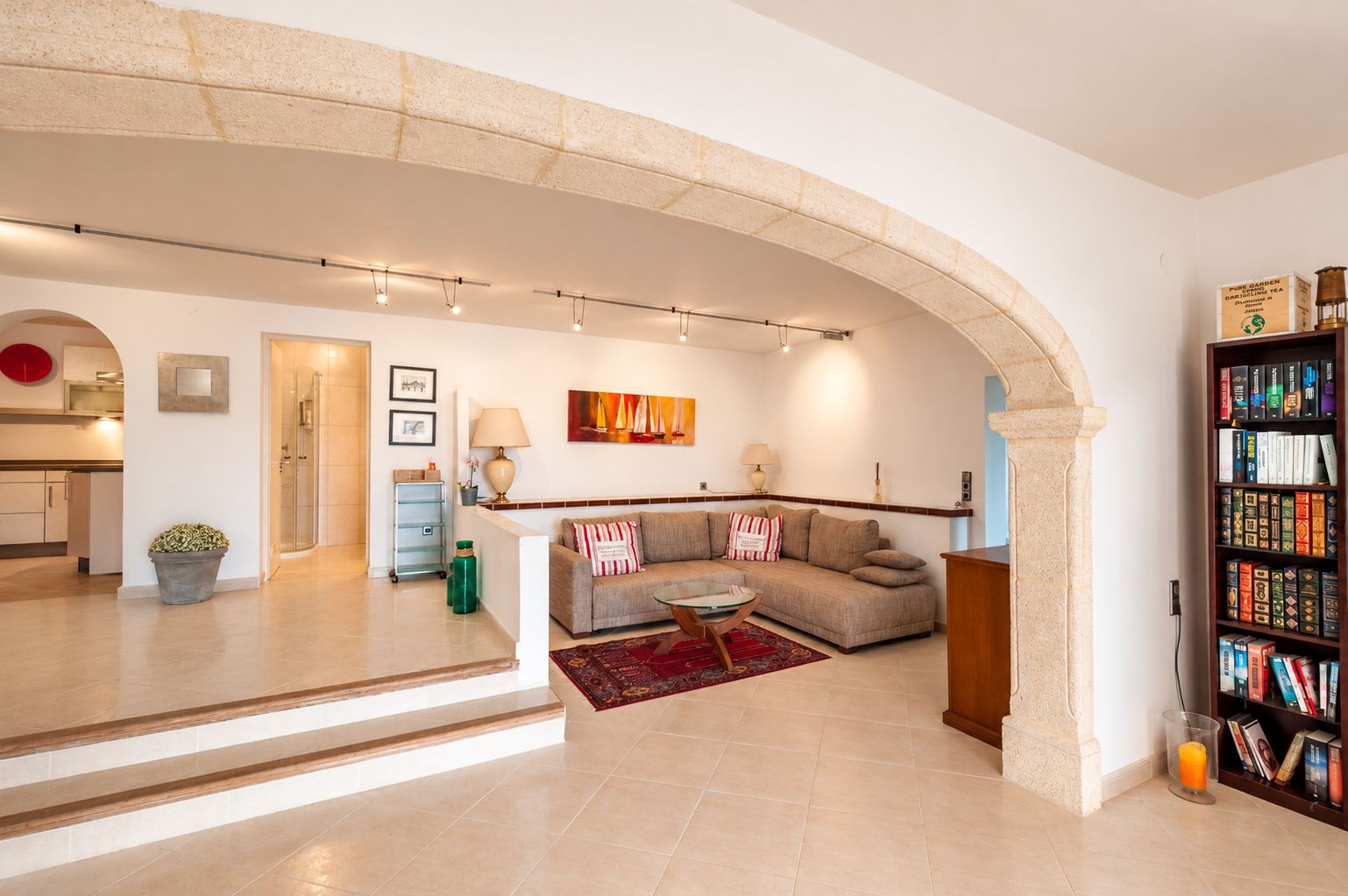 12629DR - Villa avec vue sur la mer à vendre à Moraira, à distance de marche du centre.