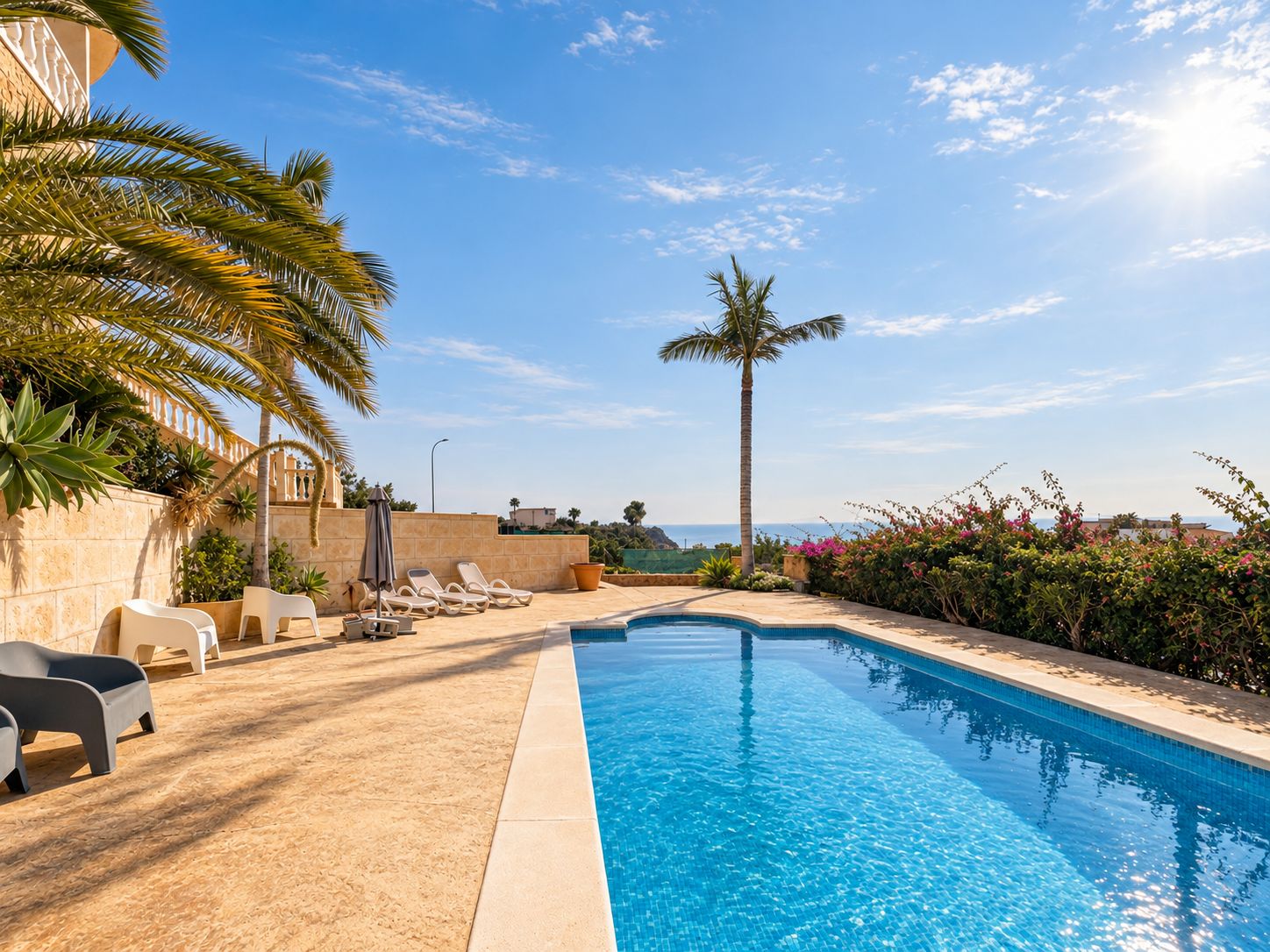 1386DA - Mediterranean Villa with Sea Views, and walking distance to the sea, in Cala D'or, Campello