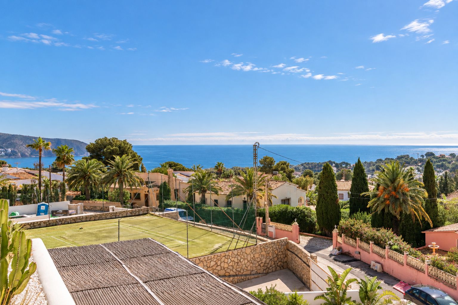 12704DA - Ibiza Style Luxury Villa in Moraira — Mediterranean Elegance Just 1 km from the Sea