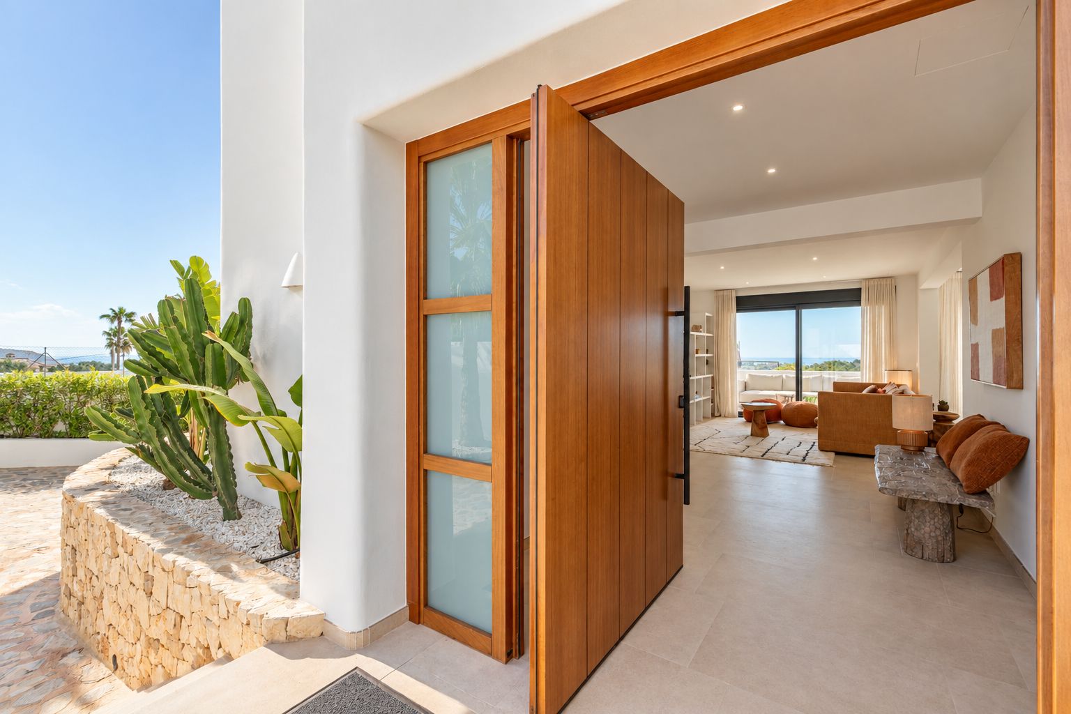 12704DA - Ibiza Style Luxury Villa in Moraira — Mediterranean Elegance Just 1 km from the Sea