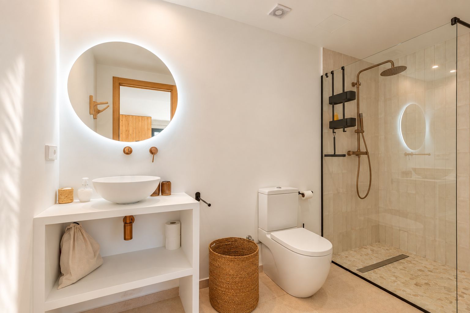 12704DA - Ibiza Style Luxury Villa in Moraira — Mediterranean Elegance Just 1 km from the Sea