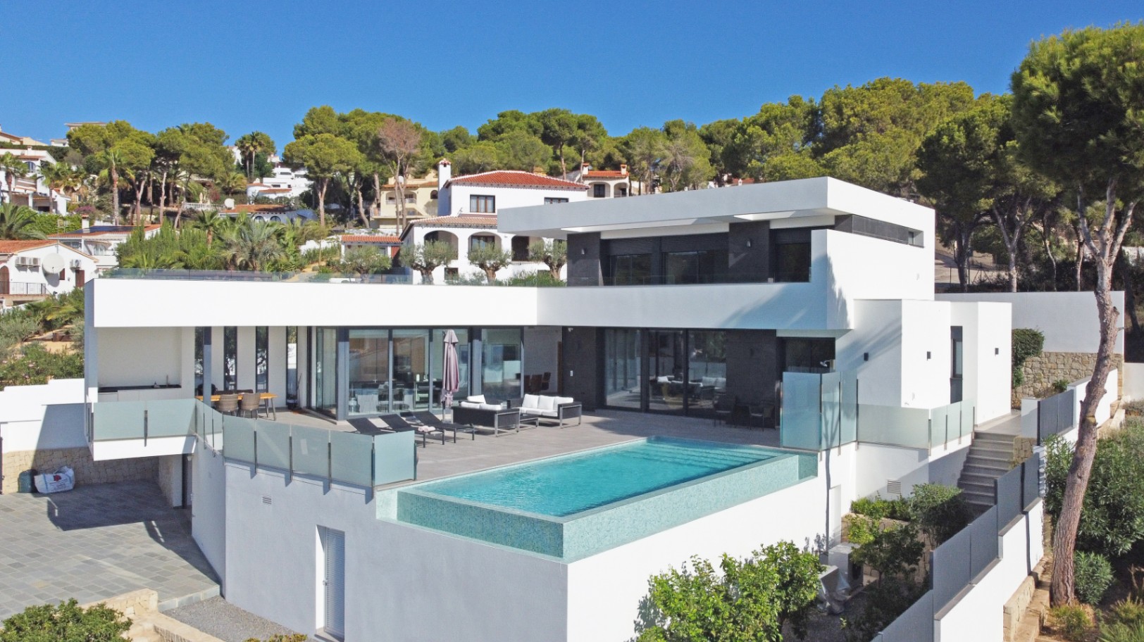 12288NS - Luxurious Modern Villa with Stunning Views in Moraira