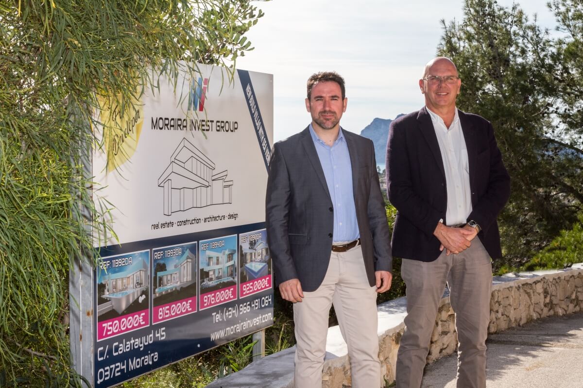 Directors of our construction and real estate agency in Moraira