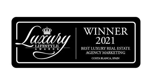 Premio como mejor agencia inmobiliaria de lujo en Moraira